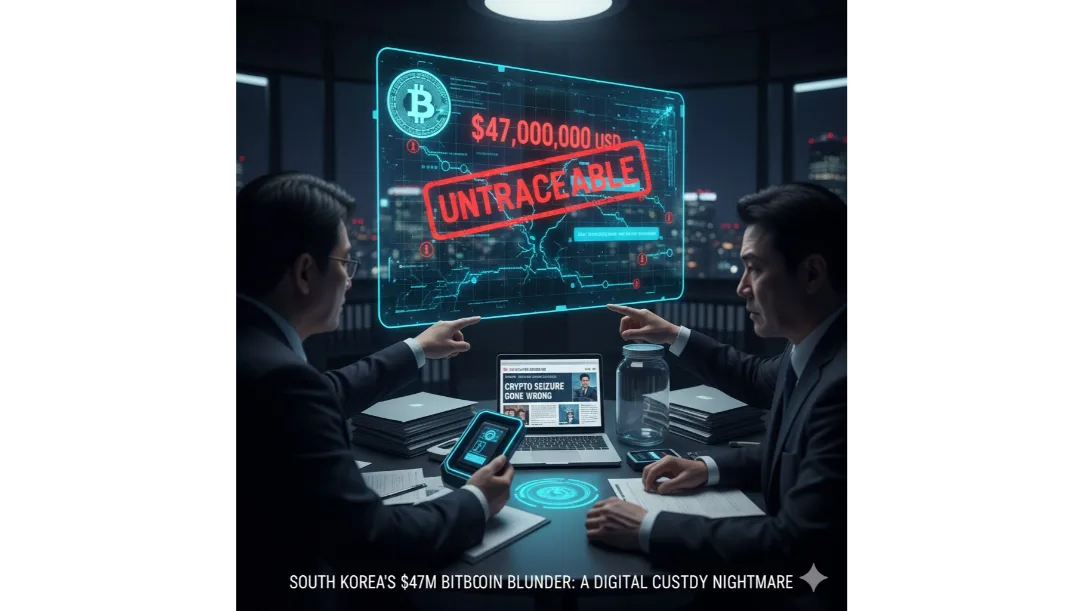 Bitcoin custody mishap South Korea