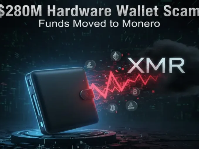 hardware wallet scam, Monero crypto theft,