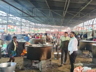 150,000 People Fed Systematically at Mega Event