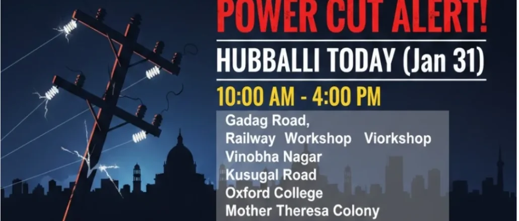 Hubballi industrial area power cu
