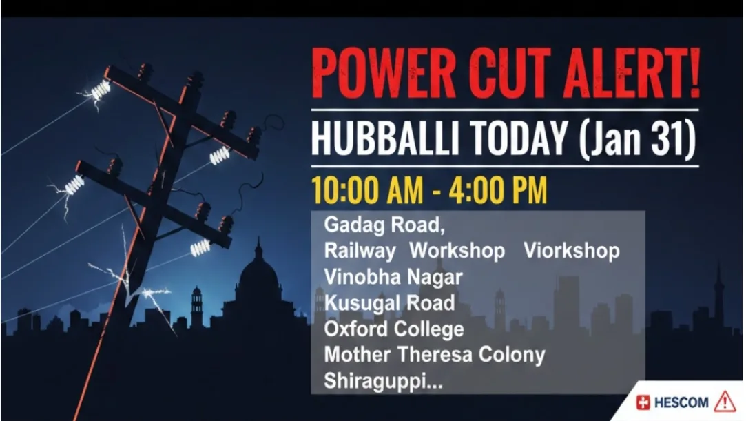 Hubballi industrial area power cu