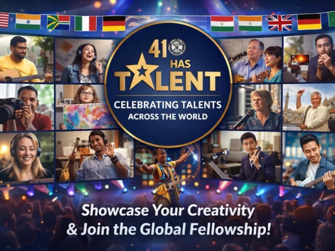 41 International logo with "41 Has Talent" promotional text.
