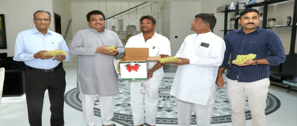 Bashir Mulla Cultivates 4 Acres of Grapes, Eyes ₹40–45 Lakh Income