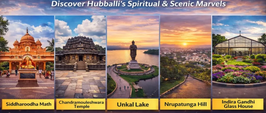 From Ancient Temples to Sunset Hills: Hubballi’s Top 5 Must-See Destinations