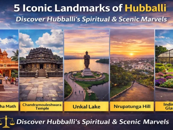 From Ancient Temples to Sunset Hills: Hubballi’s Top 5 Must-See Destinations