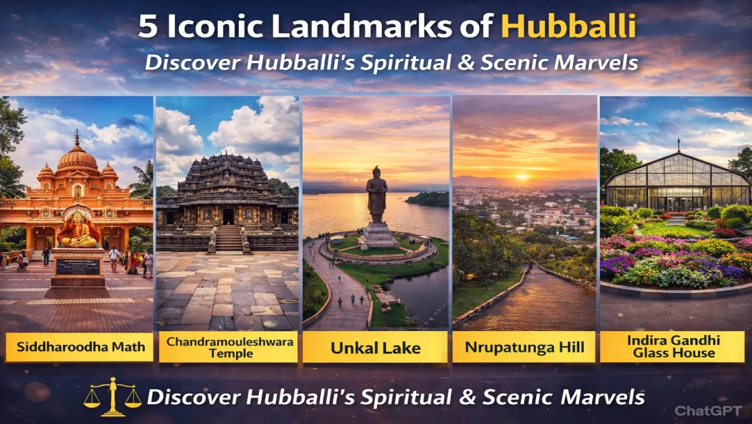 From Ancient Temples to Sunset Hills: Hubballi’s Top 5 Must-See Destinations