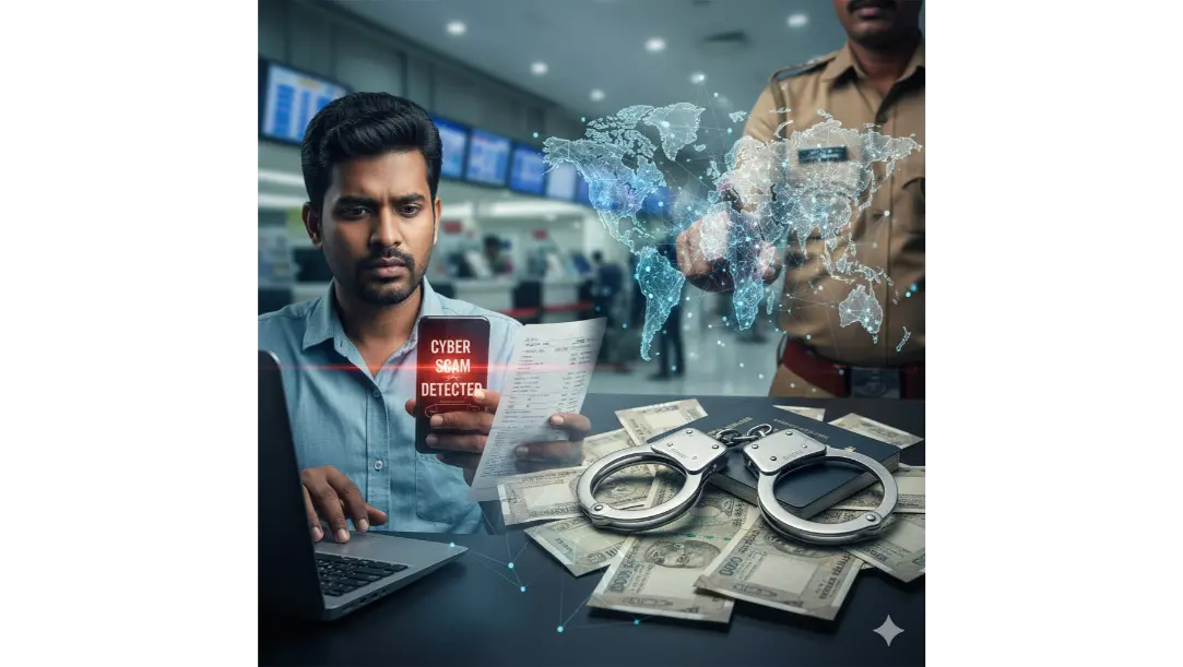 Local Hubballi Man Linked to $2 Million Global Cyber Scam