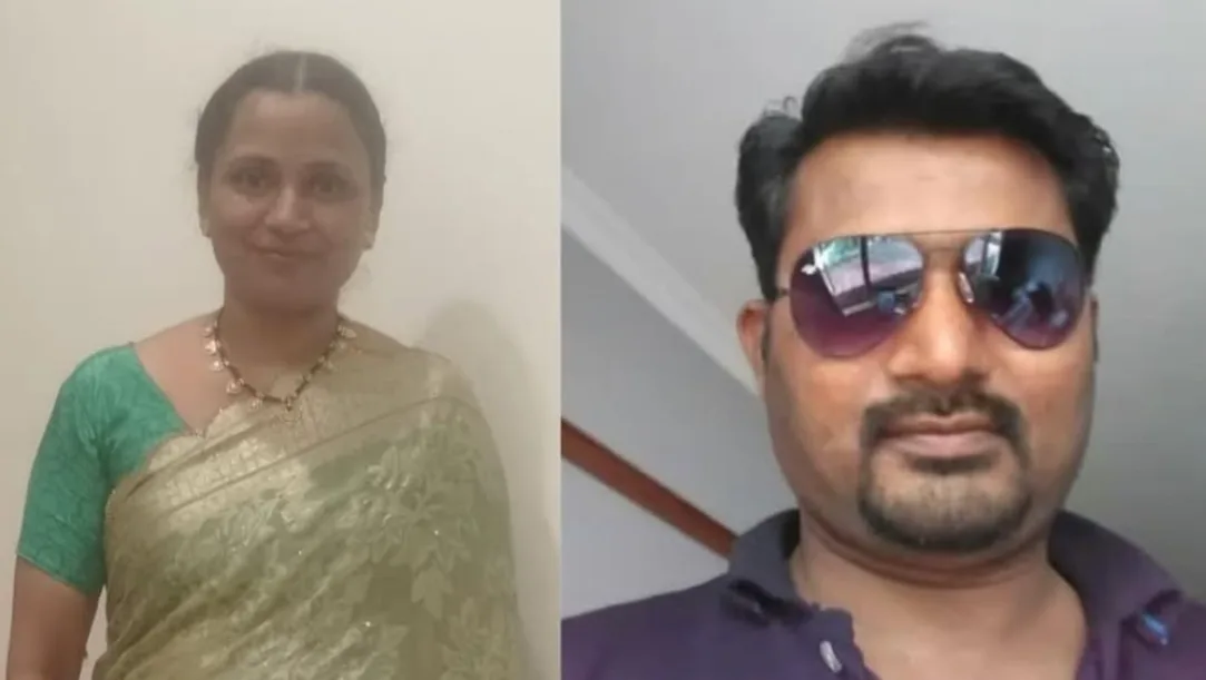 Police investigating the residence of the victim in Hubballi following the poisoning allegations against a bank manager.