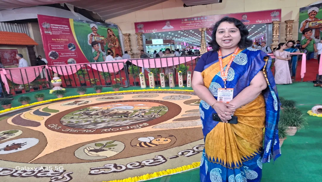 IAS Officer Snehal R. taking charge as Dharwad District Collector