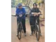 Women cyclists in Hubballi with participation numbers