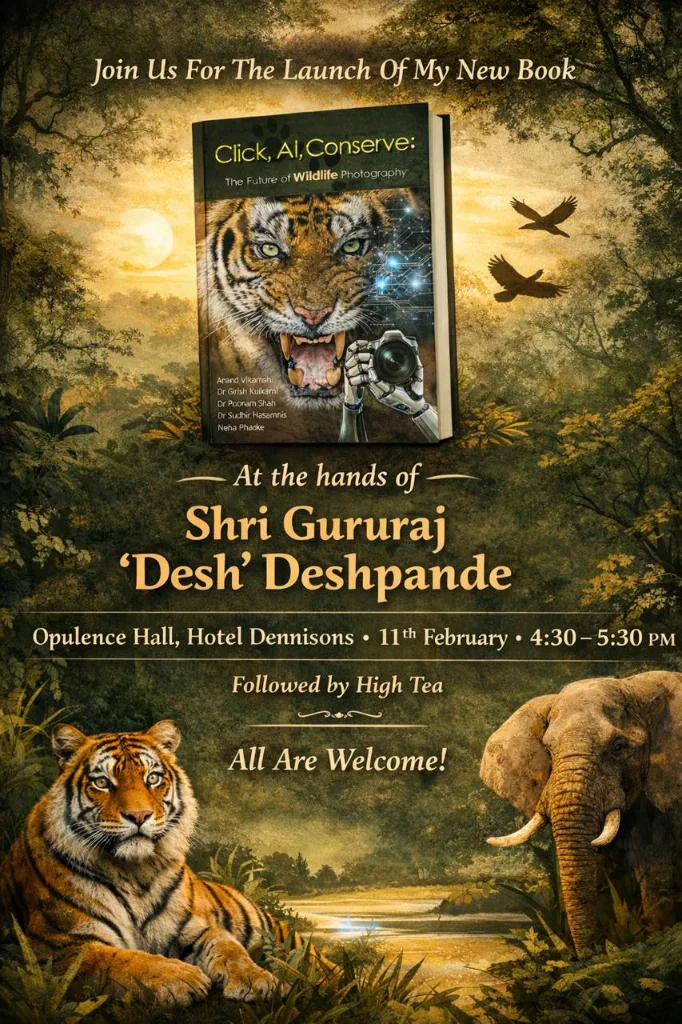 Hubballi Tech Legend Gururaj ‘Desh’ Deshpande to Launch "Click, AI, Conserve" by Anand Vikamshi