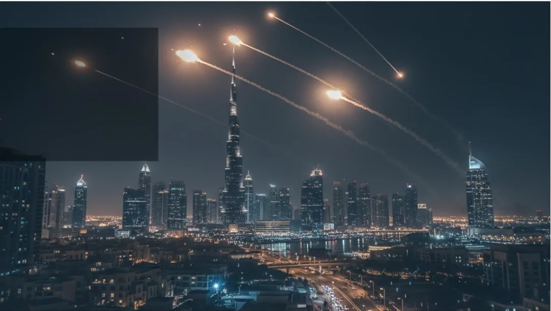 Missile Intercepted Over Dubai Marina: Burj Khalifa Evacuated Amid Iran Conflict