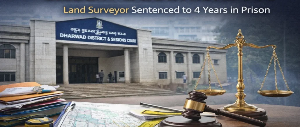 The 3rd Additional District Sessions and Special Court building in Dharwad where the bribery sentencing took place.