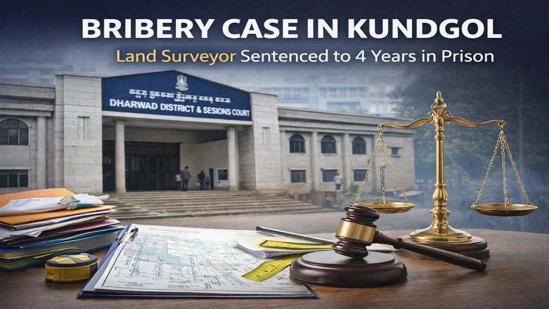 The 3rd Additional District Sessions and Special Court building in Dharwad where the bribery sentencing took place.