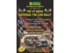 Official poster for The 41 India National TSD Car Rally in Bengaluru.