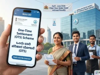 Bangalore water arrears scheme