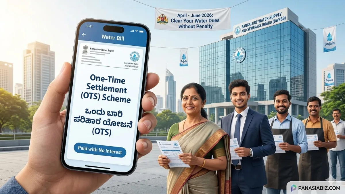 Bangalore water arrears scheme