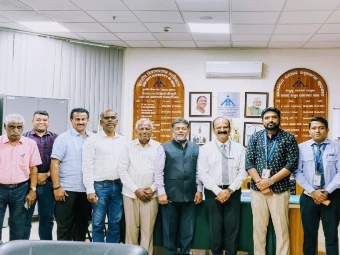 Alphonso mangoes from Dharwad being inspected for export quality at a local facility.