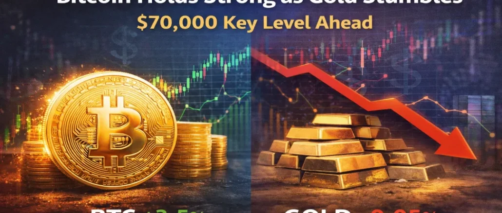 Bitcoin Price Beats Gold on US Demand