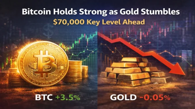 Bitcoin Price Beats Gold on US Demand