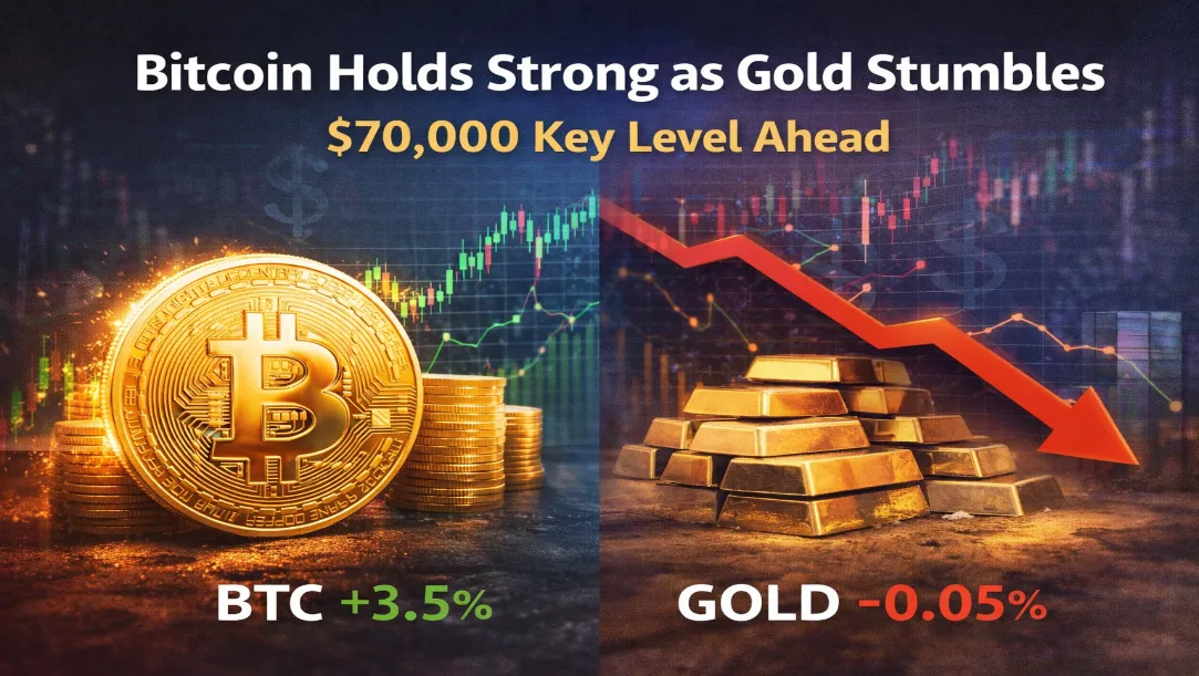 Bitcoin Price Beats Gold on US Demand