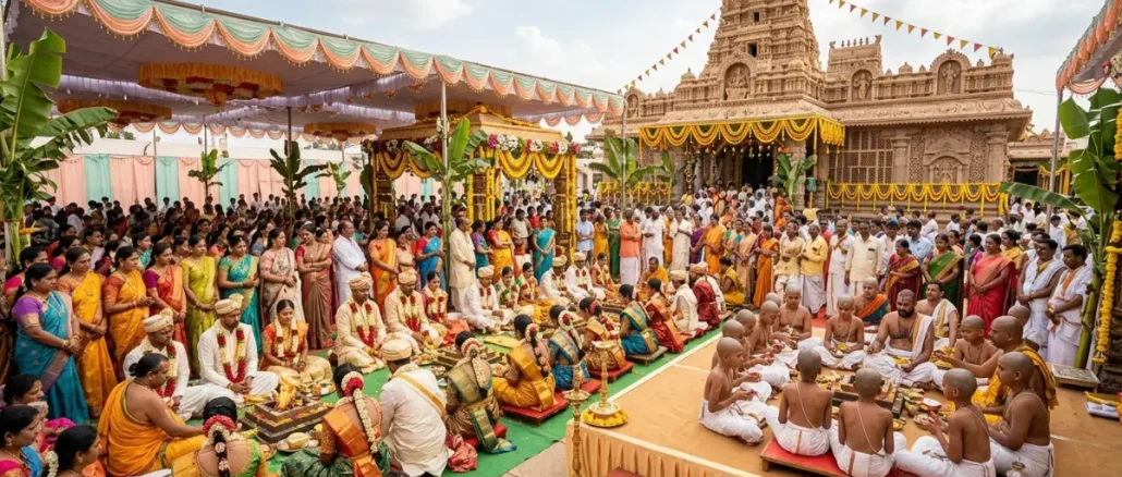 SSK Samaj Gadag, Samuhika Upanayana, Gadag mass marriage, Jagadamba Temple Gadag, SSK Samaj ceremony
