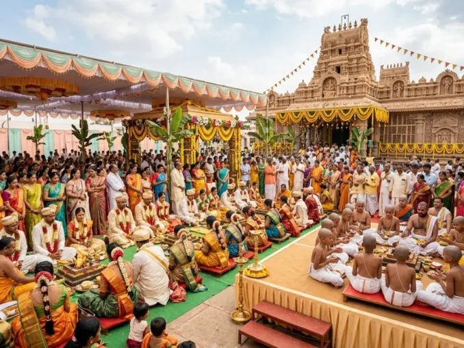SSK Samaj Gadag, Samuhika Upanayana, Gadag mass marriage, Jagadamba Temple Gadag, SSK Samaj ceremony