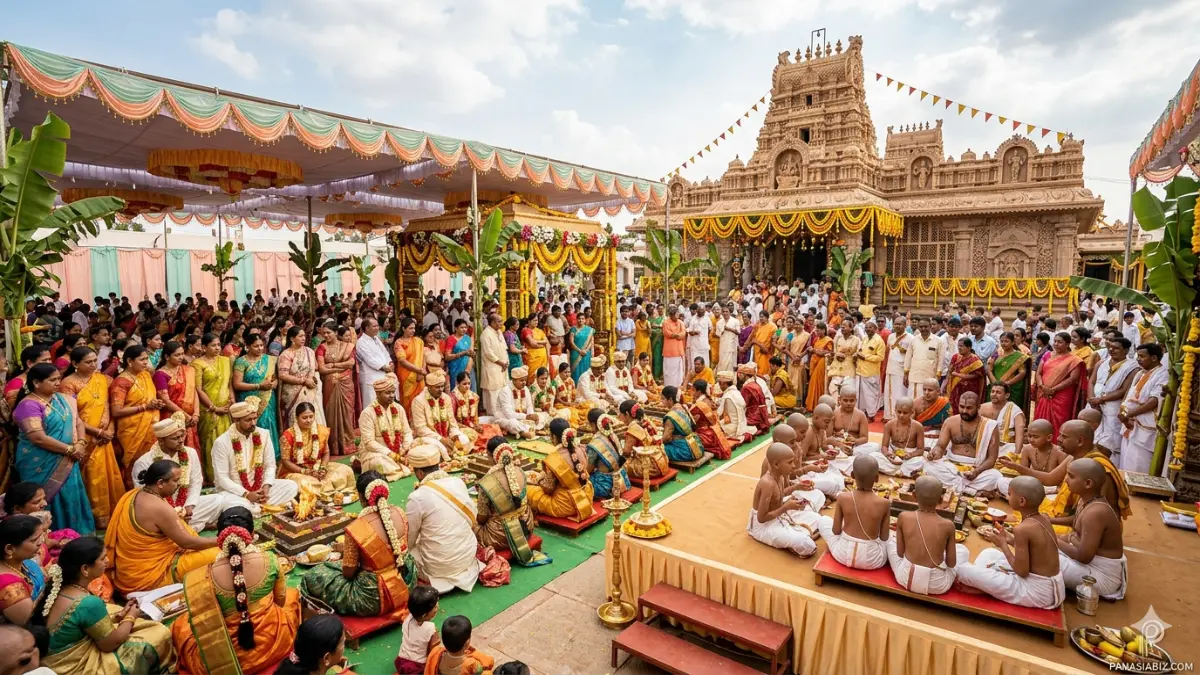 SSK Samaj Gadag, Samuhika Upanayana, Gadag mass marriage, Jagadamba Temple Gadag, SSK Samaj ceremony