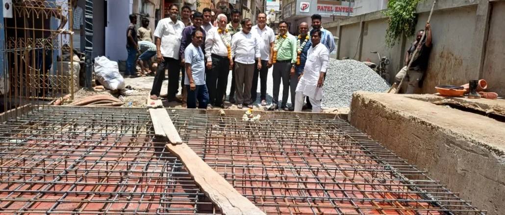 Hubballi Dharwad nala bridge, Ward 65 Soraba Math Oni, HDMC civic project, Hubballi infrastructure news,