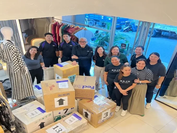 edEx shipping delicate fashion garments internationally.