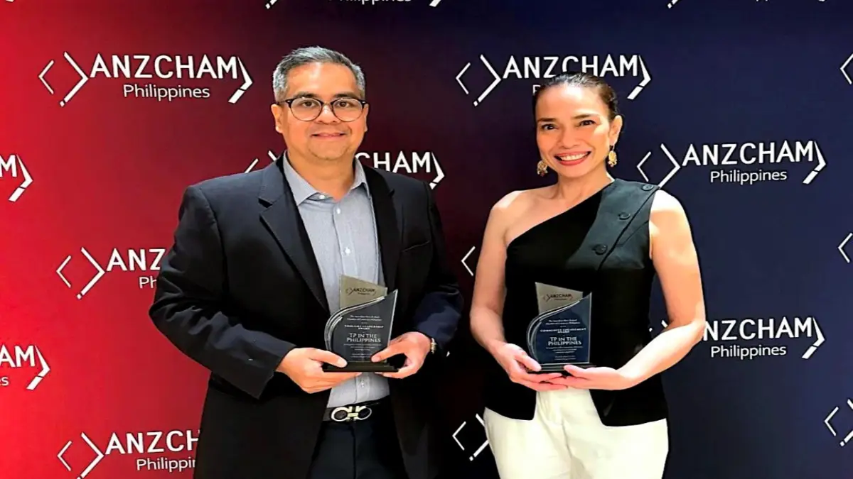Excellence in Action: TP in the Philippines recognized by ANZCHAM