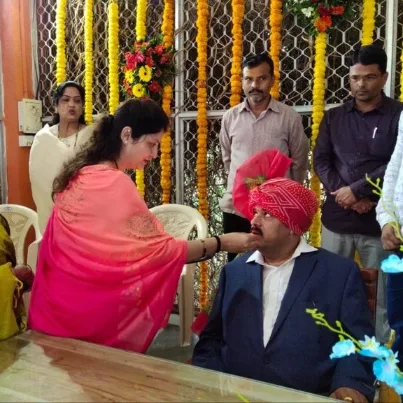 Rupali Chakankar and Ashok Kharat