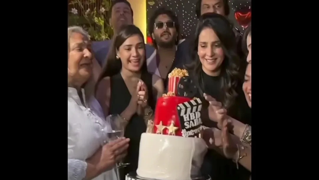 Saba Qamar’s 42nd birthday celebration video