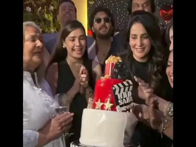 Saba Qamar’s 42nd birthday celebration video