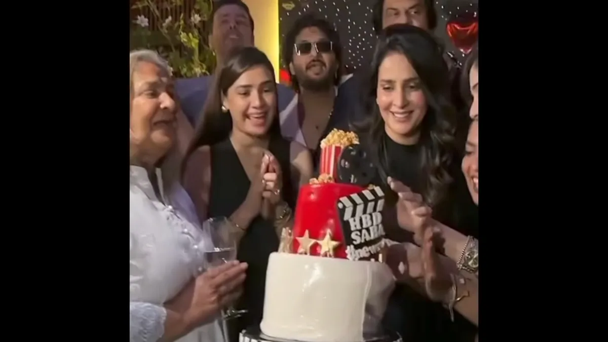 Saba Qamar’s 42nd birthday celebration video