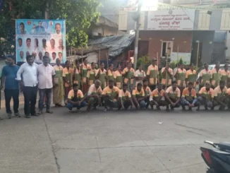 The ‘Swachha Shaniwara’ campaign successfully cleaned Rasoolpura Oni, Gauli Galli, Daroga Oni, Medhar Oni, and Jamadar Galli in Ward No. 14, Hubballi. h