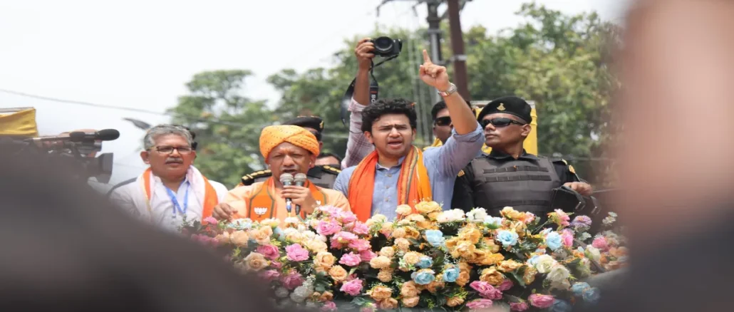 Today’s road show led by UP CM Sri Yogi Adityanath Ji