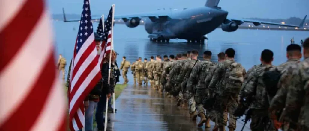 US is continuing to send more troops to the Middle East despite the ceasefire