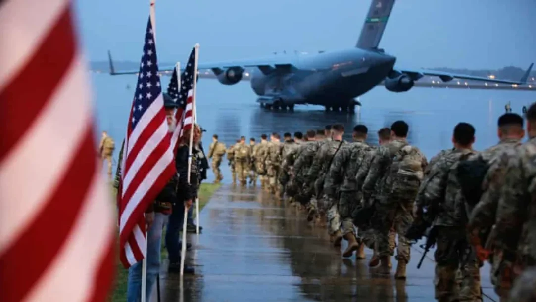 US is continuing to send more troops to the Middle East despite the ceasefire