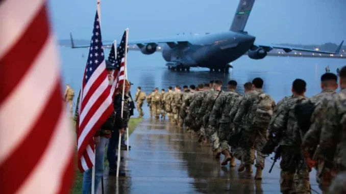 US is continuing to send more troops to the Middle East despite the ceasefire