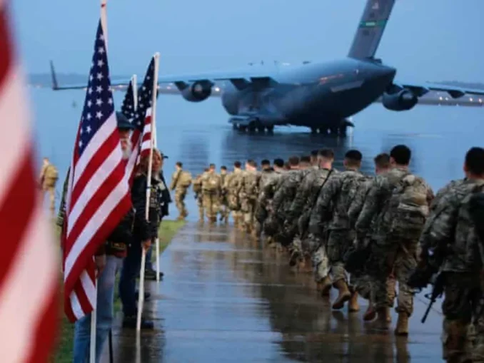 US is continuing to send more troops to the Middle East despite the ceasefire