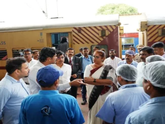 Fortress Check awareness drive at Hubballi Railway Station