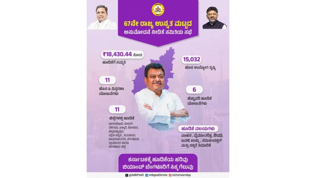 Karnataka investment beyond Bengaluru