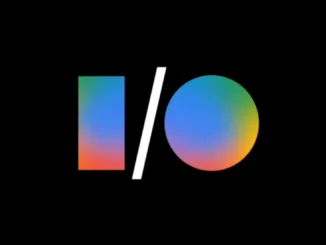 Google IO 2026 event banner featuring the Google logo and AI-themed digital graphics for the May 19 developer conference.