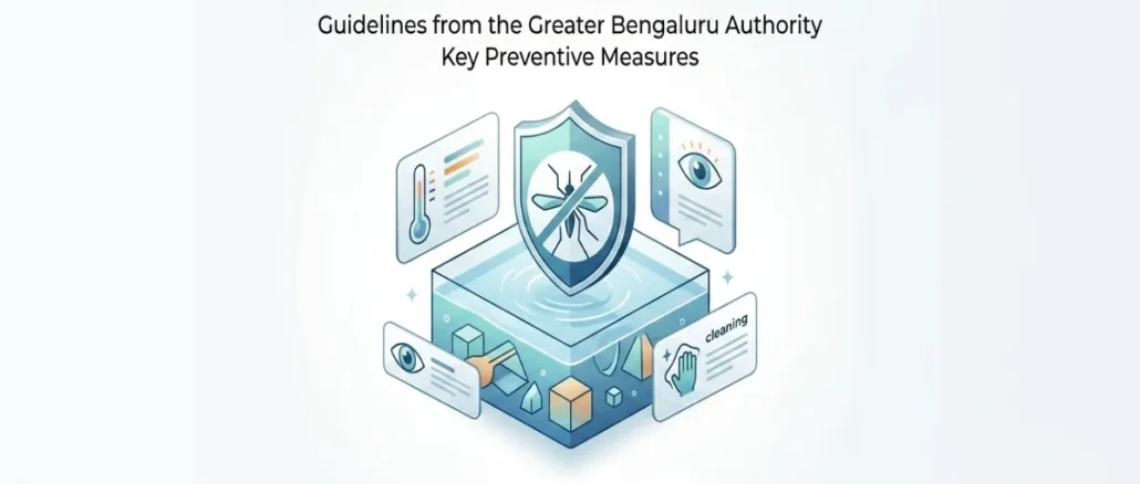 Greater Bengaluru Authority regarding dengue fever control.