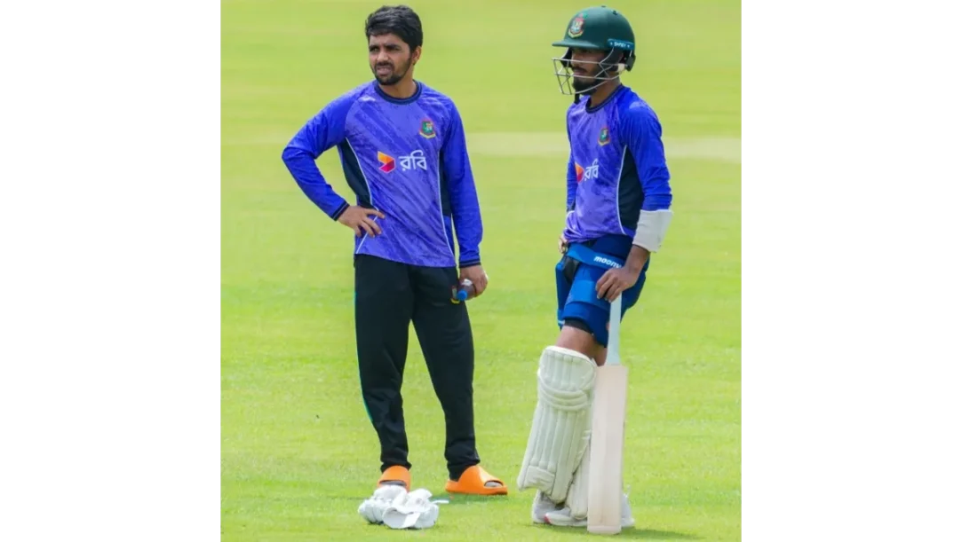 Bangladesh cricket team players training in nets ahead of Australia Test series