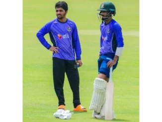 Bangladesh cricket team players training in nets ahead of Australia Test series