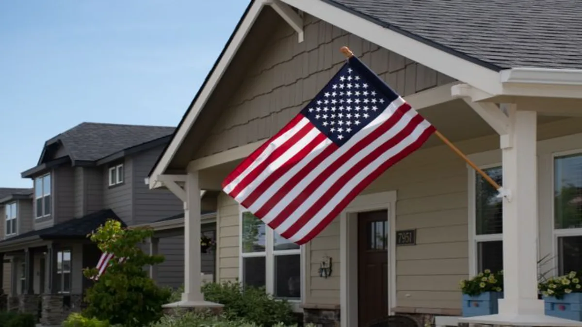 family homes neighborhood representing new housing affordability law 2026