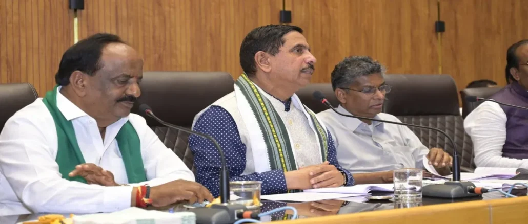 Dharwad disaster management meeting rainfall drop crop insurance health