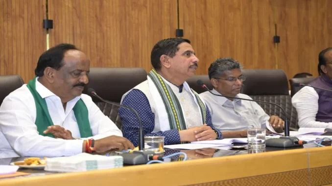 Dharwad disaster management meeting rainfall drop crop insurance health